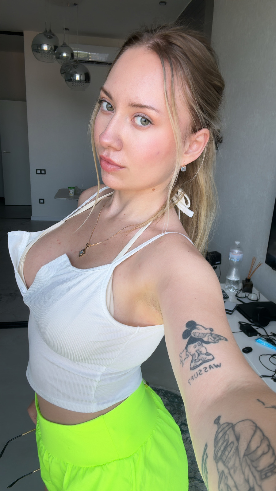 KateV in her underwear in Birkirkara