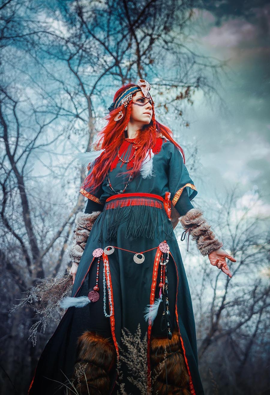 Girls in Slavic costumes underwear in Birkirkara